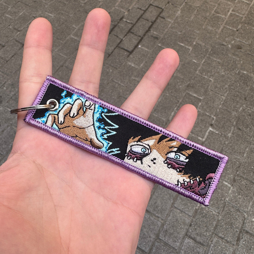 anime keychain keytag jettag manga merchandise kimetsu no yaiba demon slayer guardianes de la noche rengoku zenitsu nezuko inosuke uzui zenitsu one piece naruto jujutsu kaisen sasuke itachi goyo gojo dragonball dragon ball boku no hero my hero academia deku goku vegeta luffy zoro shanks evangelion bleach ichigo hunter x hunter aot eren levi guts berserk anya sailor moon tokyo revengers pochita chainsaw man denji aki power makima