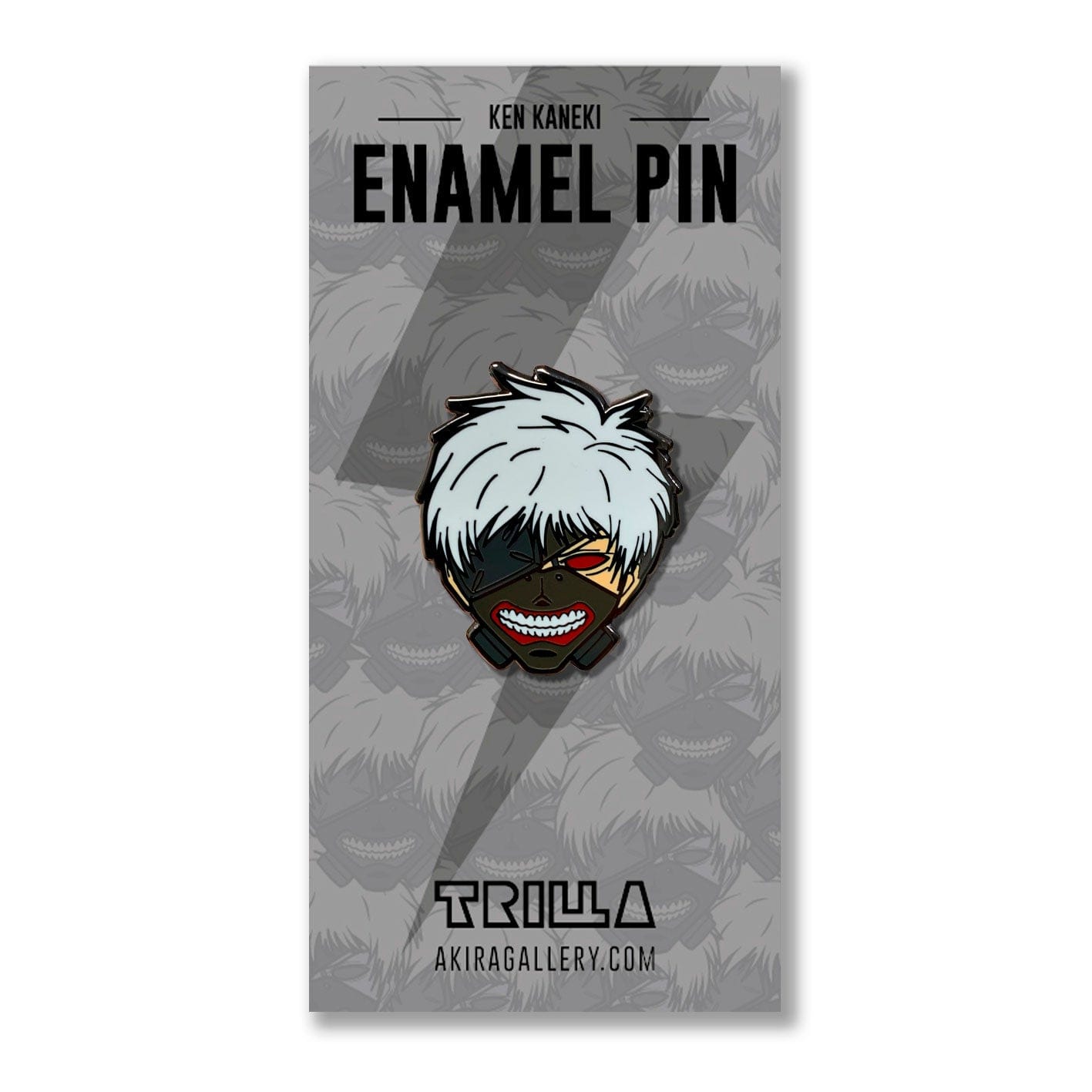 ken kaneki anime manga tokyo ghoul japan enamel pin cosplay otaku kawaii demon
