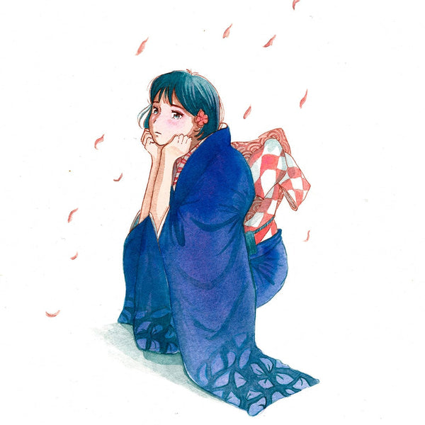 Blue Kimono